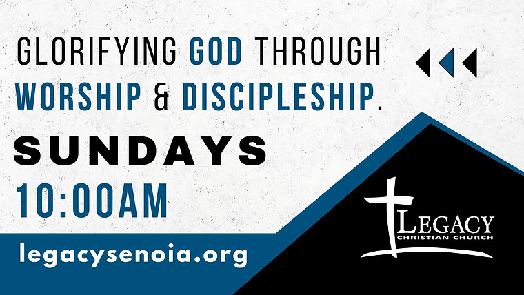 Glorifying God Through Worship & Discipleship