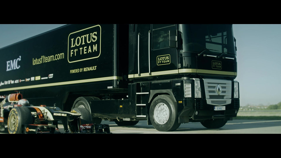 Lotus F1 Truck Jump