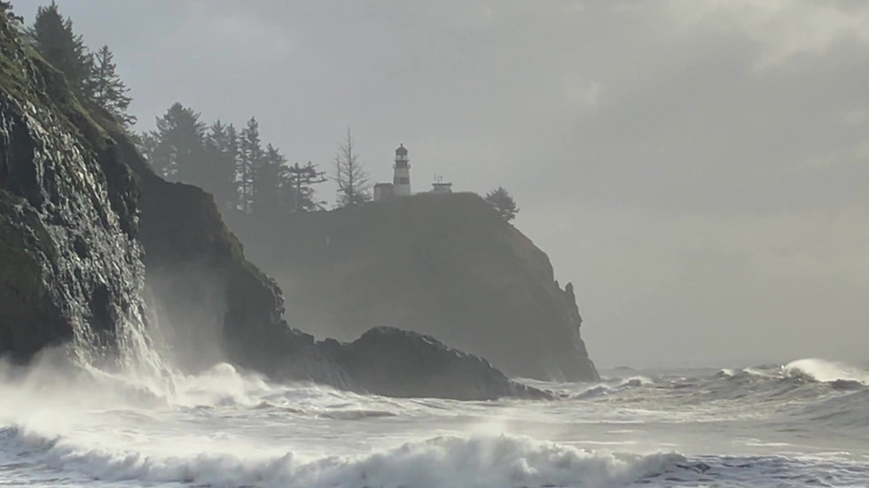 Cape Disappointment Waves - 1080 - Full License Available