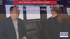 Andrew Yang Bus Tour with Katy Tur