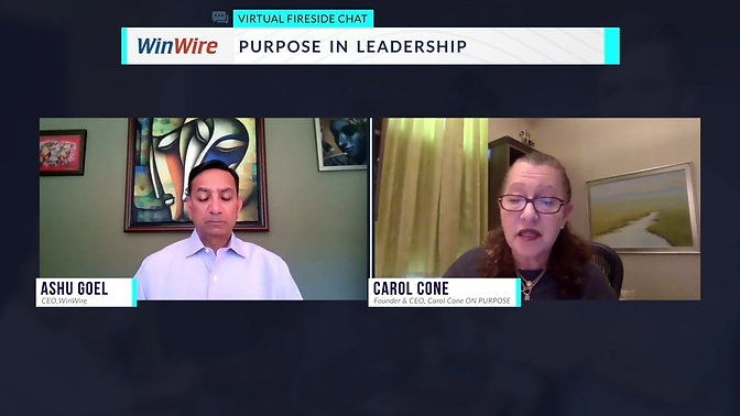 Fireside Chat with Carol Cone and WinWire Technologies