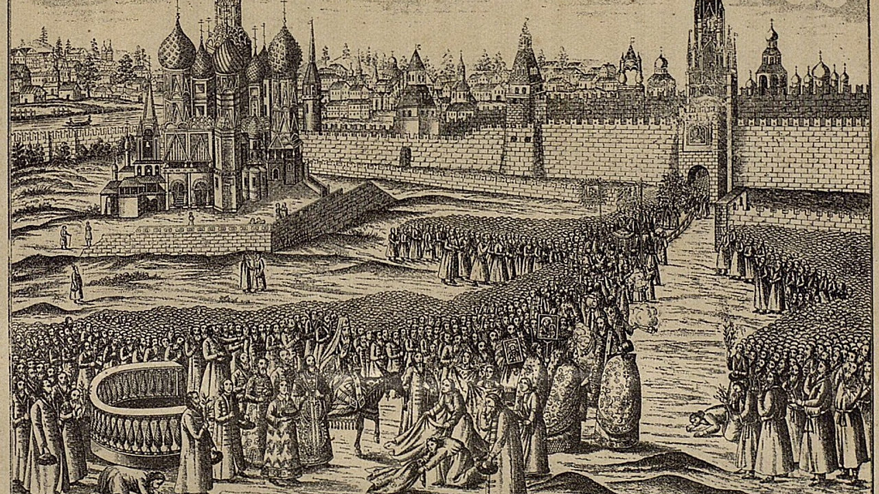 Singing and religious ceremonies of the Russian Tsarist court (first half of 17 c.)