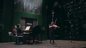 Extrait of Franck sonata and Chausson concerto with a violinist Yesong Jeong