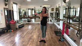 30-minute Instagram Live Barre Workout with Vicki for Women's Fitness