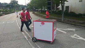 Smart Robot Testing Outdoor