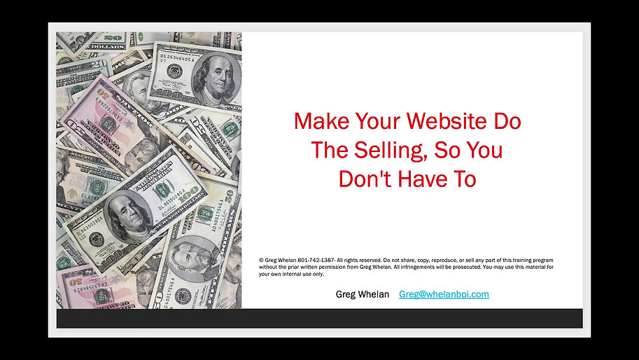 Make Your Website Sell 13 - 220502