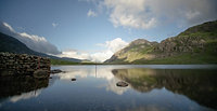 The Beautiful Llyn Ogwen in the Snowdonia National Park