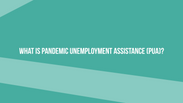 What is Pandemic Unemployment Insurance?