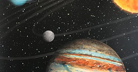 Fresque système solaire