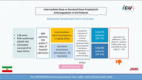 Anticoagulation in COVID-19 Patients