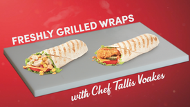 Tim Hortons Chef's Series, Freshly Grilled Wraps