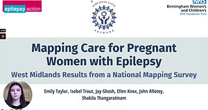 Mapping care for pregnant women with epilepsy: West Midlands results from a national survey
