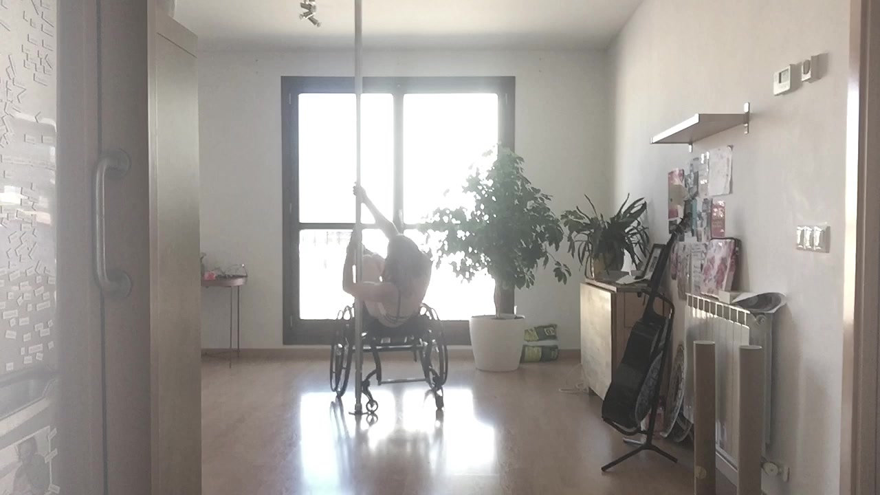 Wheelchair Pole Dance