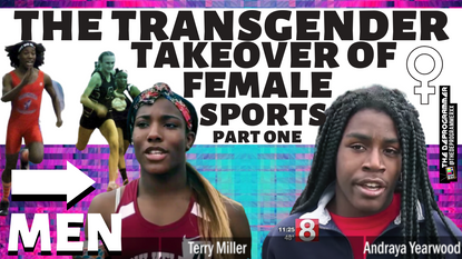The Transgender Takeover of Female Sports _ Trans Identified Males Beat Women 