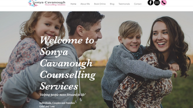 AFTER > Sonya Cavanough Counselling Services Website
