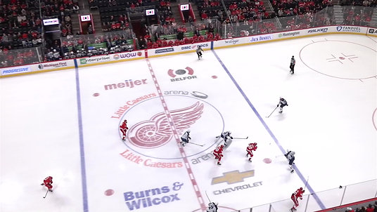 Dactylcam Live capturing the Detroit Redwings at Little Ceasar's Arena