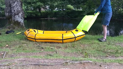 How to inflate your Packraft by Wilderness Lily