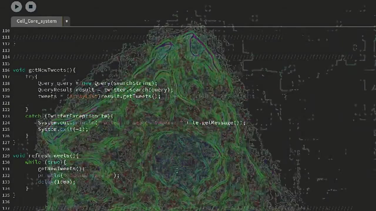 Bio-Pixels_ Biological Mirror_ Stem cells-based interactive generative interface (Documentary)