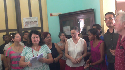 Cuba Singing Tour - Coro Orfeon Workshop