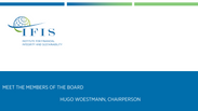 Meet the IFIS Board - Hugo Woestmann