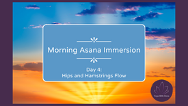 Day 4 - Morning Asana Immersion