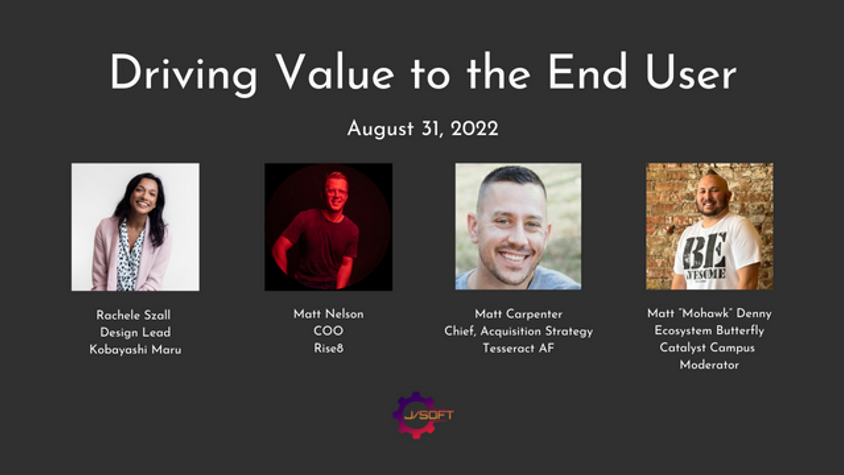 Driving Value to the End User