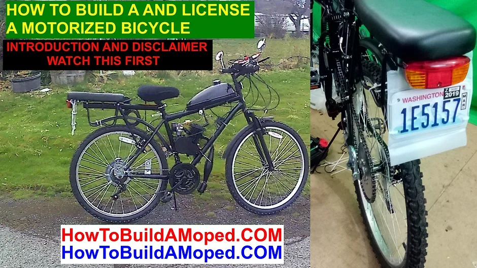 build your own motorized bicycle