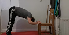 Hands elevated Pike Pushup