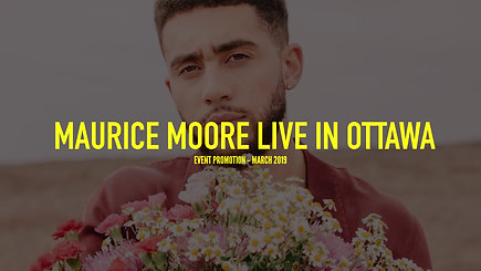 Maurice Moore LIVE In Ottawa (2019)