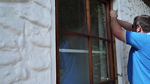 ERABOS® Einbruchsversuch bei geschlossenem Fenster - Praxistest - Sicherungsriegel / Perspektive von außen