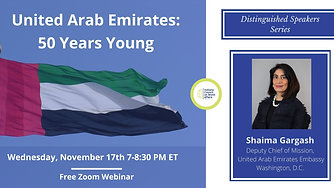 Distinguished Speakers | United Arab Emirates: 50 Years Young