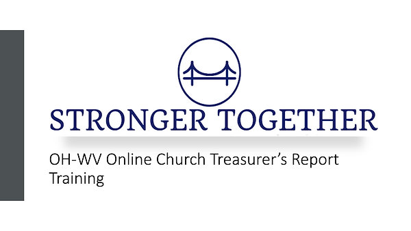 New Online Local Church Treasurer Training Video - SD 480p