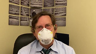 Dr. Dappen explains proper mask use