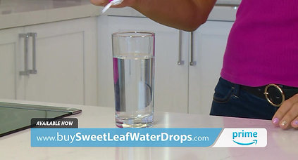 Sweet Leaf Water Drops Commercial