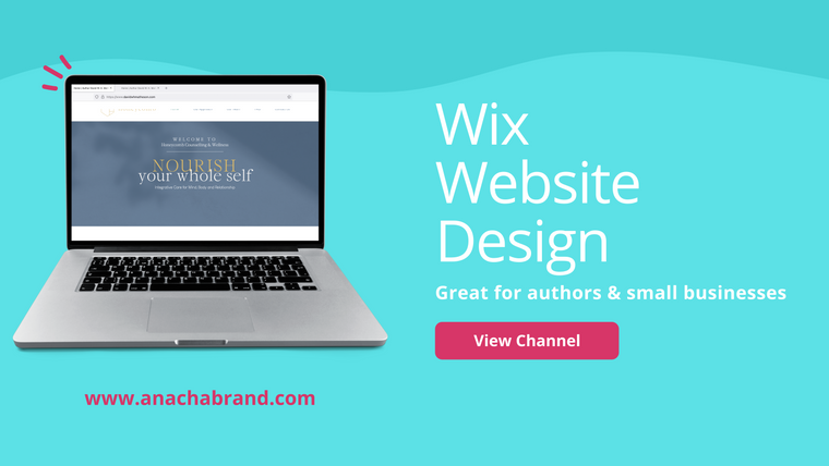 Author website designs