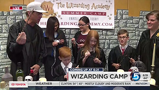 The Wizarding Academy on KSL Morning Show - 4-30-29 (2)