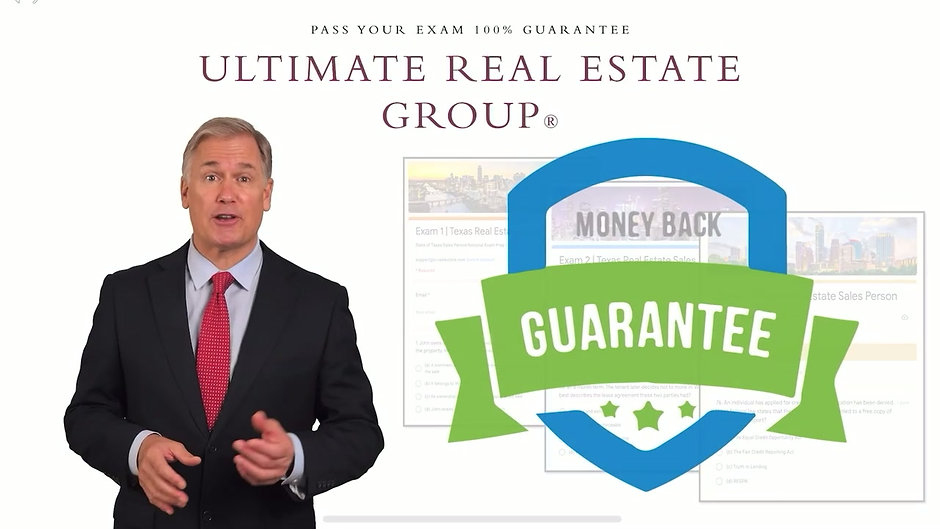 Quickest Way to Pass Real Estate Exam in 2022 | 100% Pass Guarantee - Brokers & Agents