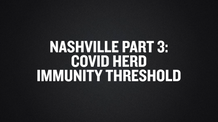 Nashville Part 3- COVID Herd Immunity Threshold