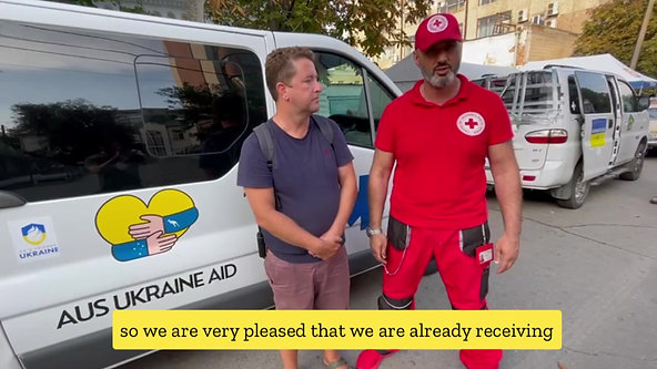Mykolaiv Red Cross Donation