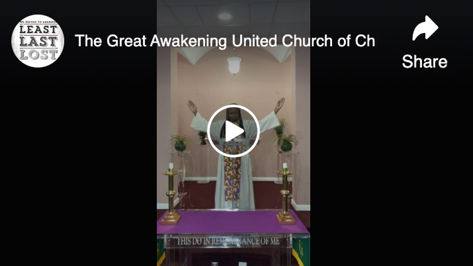 The Great Awakening United Church of Christ on Facebook Watch