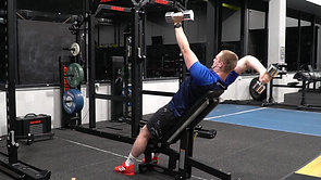 DB Incline Alternating Pull Over