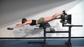GHD Single Leg Plank:Breastroke