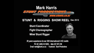 Mark Harris Stunt & Rigging Showreel dec2013