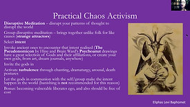 Chaos Magic and Activism