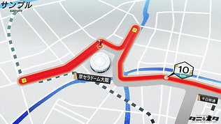 NHK 第10回大阪マラソン コース紹介（2022）