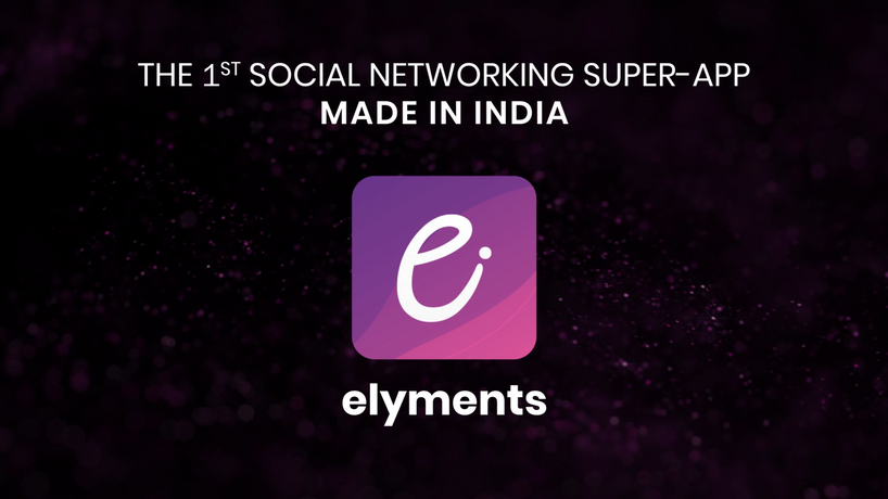 Elements App India's First Social media App Video